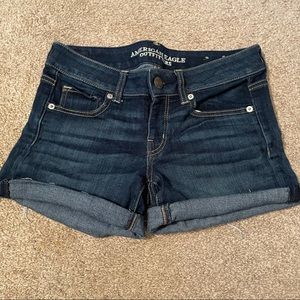 American eagle jean shorts